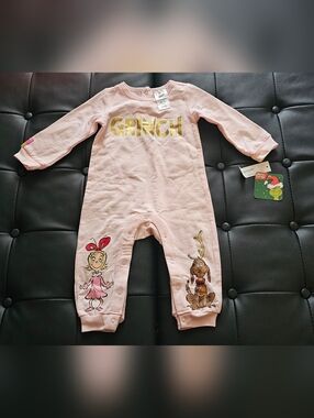 Baby 12 Month Grinch Outfit New